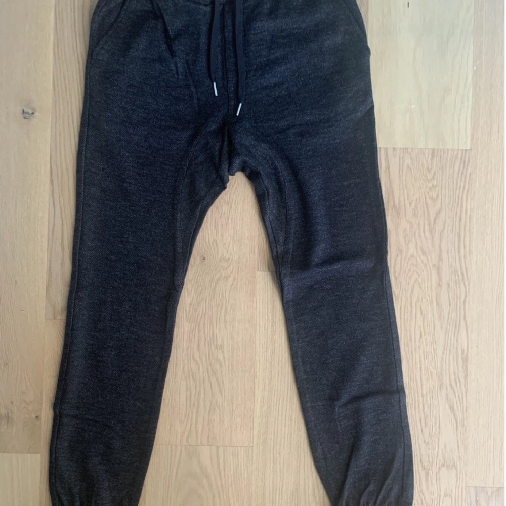 ZANEROBE WOOL SURESHOT JOGGER BLACK FLEC Sz: 36
